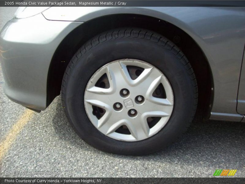 Magnesium Metallic / Gray 2005 Honda Civic Value Package Sedan