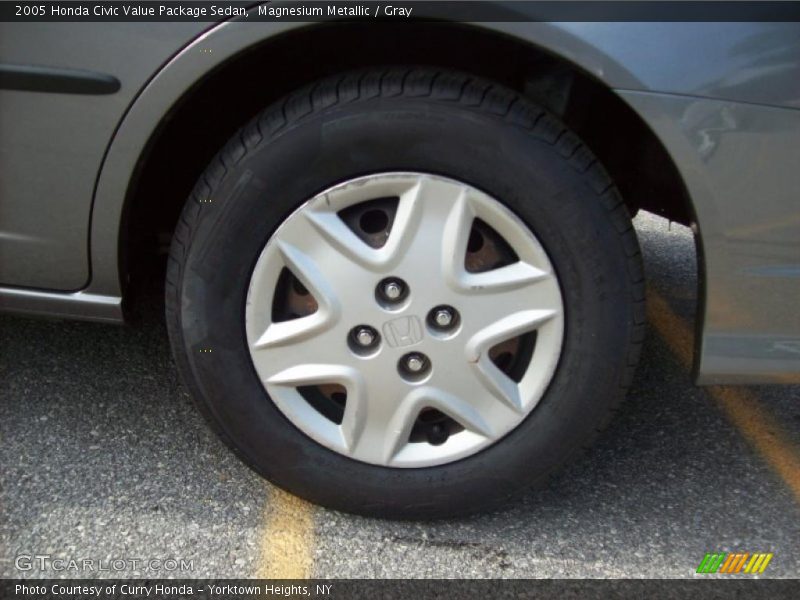 Magnesium Metallic / Gray 2005 Honda Civic Value Package Sedan