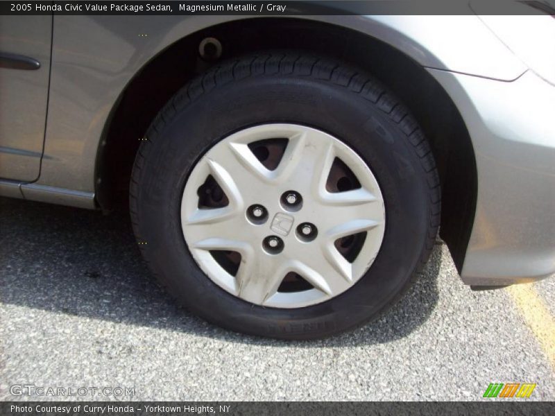 Magnesium Metallic / Gray 2005 Honda Civic Value Package Sedan