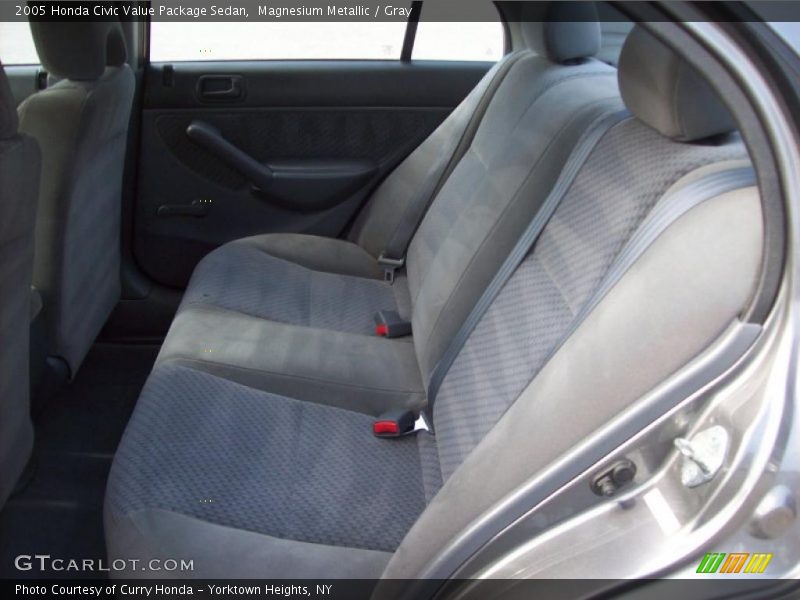 Magnesium Metallic / Gray 2005 Honda Civic Value Package Sedan
