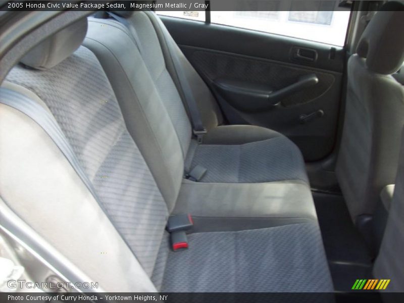Magnesium Metallic / Gray 2005 Honda Civic Value Package Sedan