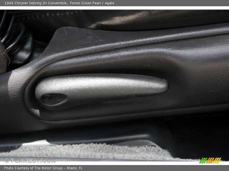 Forest Green Pearl / Agate 1999 Chrysler Sebring JXi Convertible