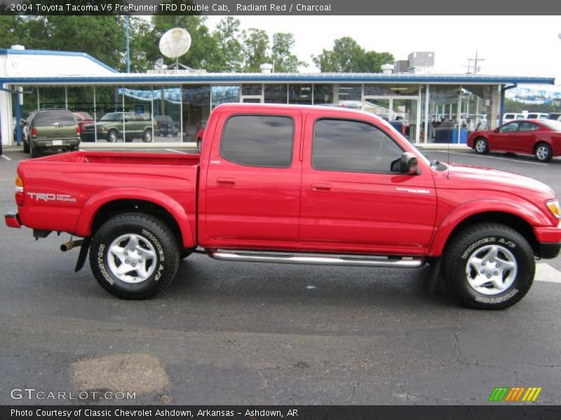 Radiant Red / Charcoal 2004 Toyota Tacoma V6 PreRunner TRD Double Cab