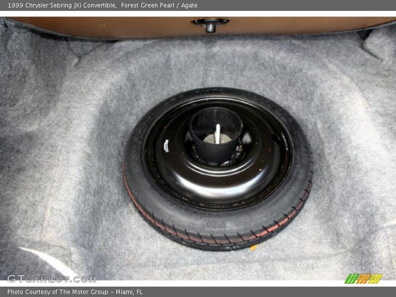 Forest Green Pearl / Agate 1999 Chrysler Sebring JXi Convertible
