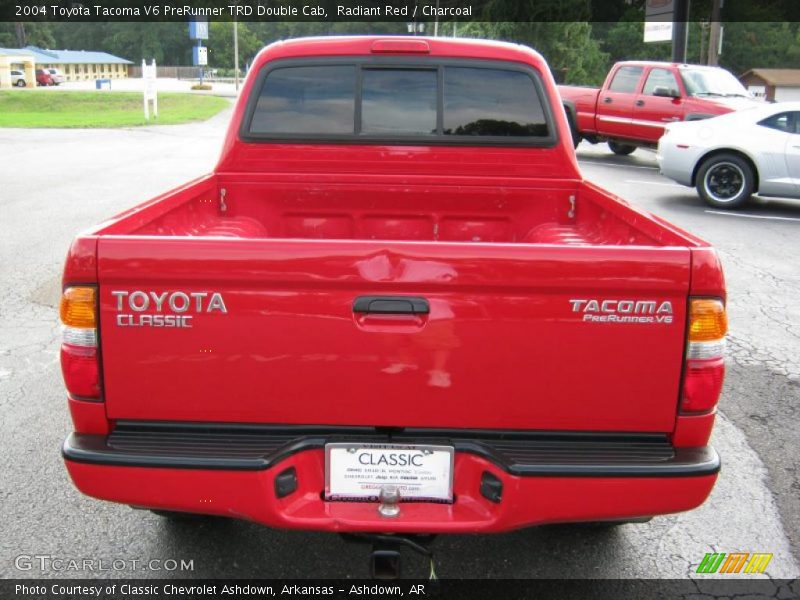 Radiant Red / Charcoal 2004 Toyota Tacoma V6 PreRunner TRD Double Cab