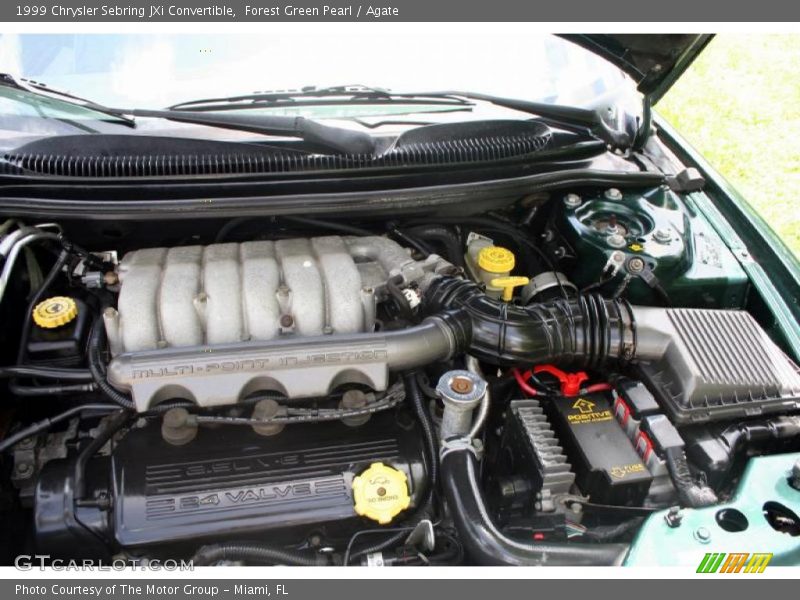 Forest Green Pearl / Agate 1999 Chrysler Sebring JXi Convertible
