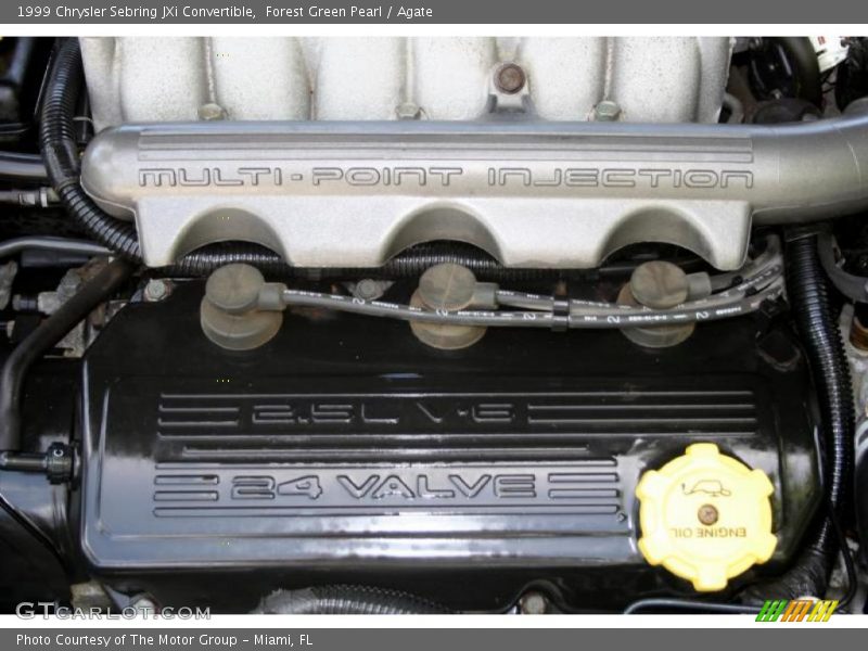 Forest Green Pearl / Agate 1999 Chrysler Sebring JXi Convertible