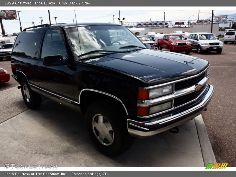 Onyx Black / Gray 1999 Chevrolet Tahoe LS 4x4