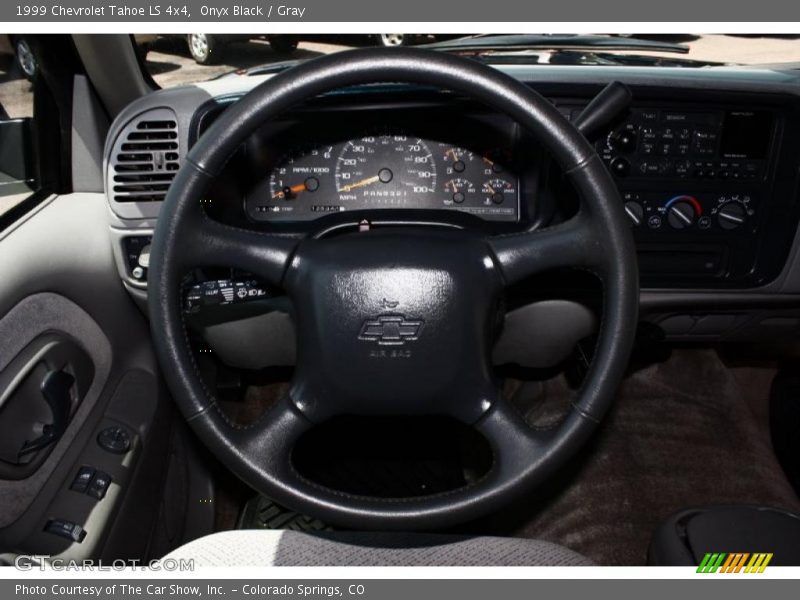 Onyx Black / Gray 1999 Chevrolet Tahoe LS 4x4