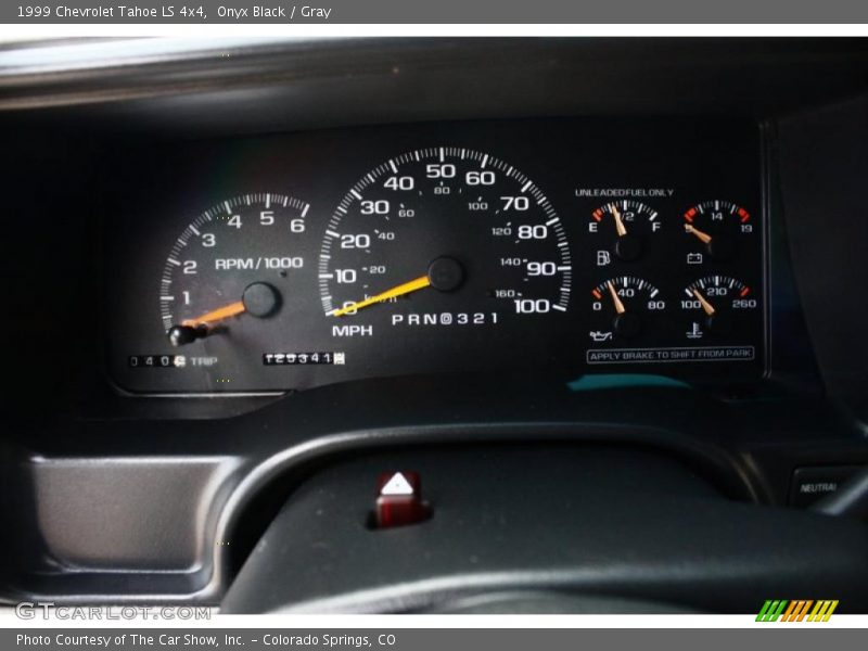 Onyx Black / Gray 1999 Chevrolet Tahoe LS 4x4