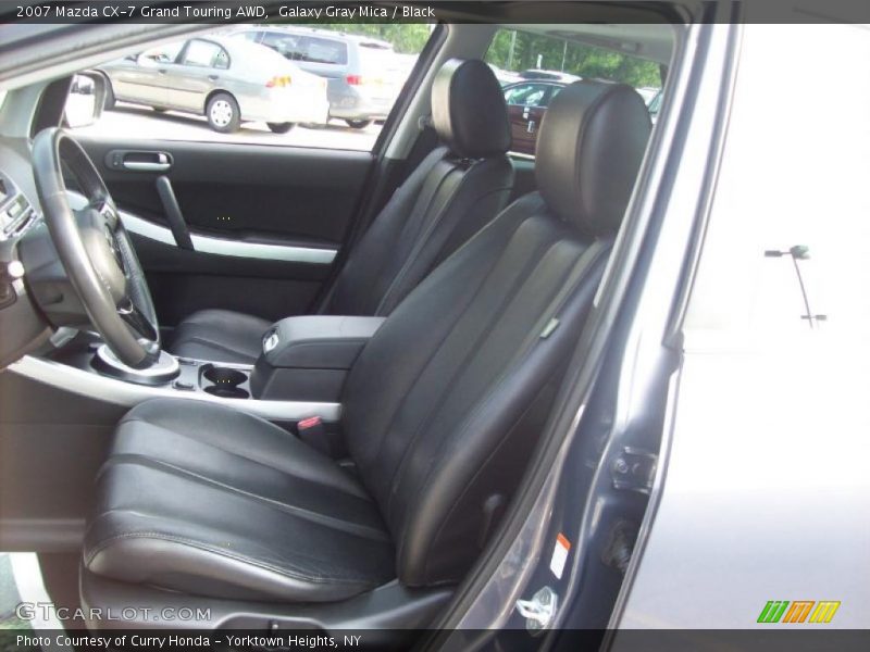 Galaxy Gray Mica / Black 2007 Mazda CX-7 Grand Touring AWD