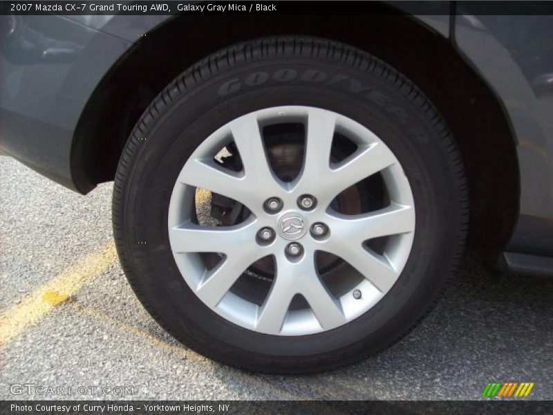 Galaxy Gray Mica / Black 2007 Mazda CX-7 Grand Touring AWD