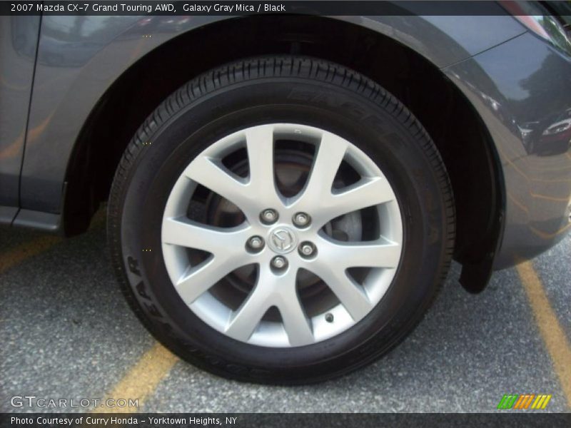 Galaxy Gray Mica / Black 2007 Mazda CX-7 Grand Touring AWD