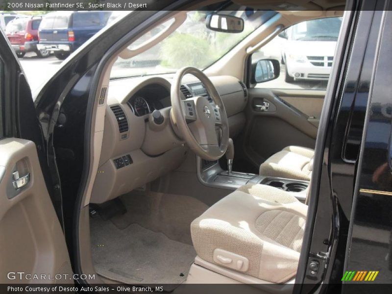 Super Black / Desert 2006 Nissan Pathfinder SE