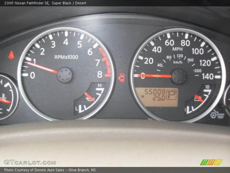 Super Black / Desert 2006 Nissan Pathfinder SE