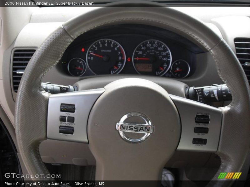 Super Black / Desert 2006 Nissan Pathfinder SE