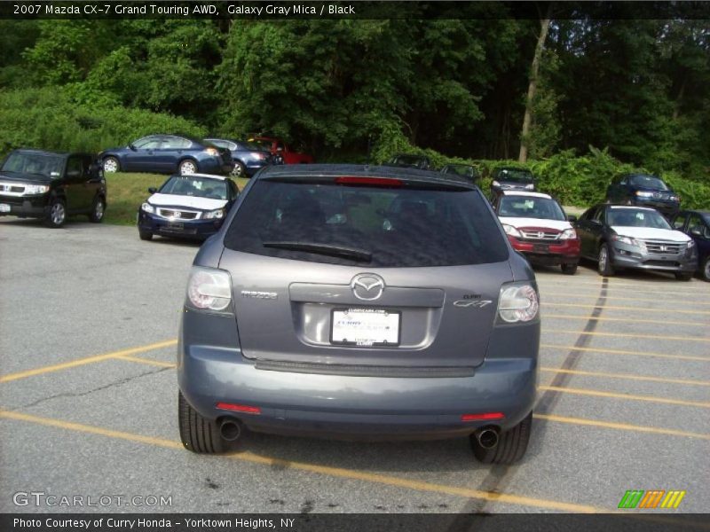 Galaxy Gray Mica / Black 2007 Mazda CX-7 Grand Touring AWD