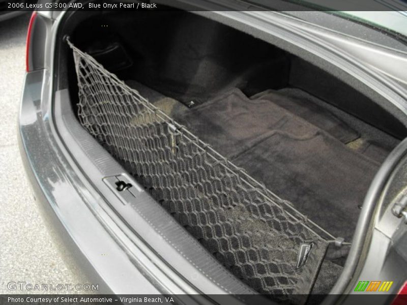Blue Onyx Pearl / Black 2006 Lexus GS 300 AWD