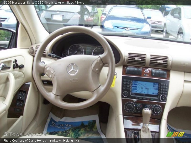 Black / Stone 2006 Mercedes-Benz C 280 4Matic Luxury