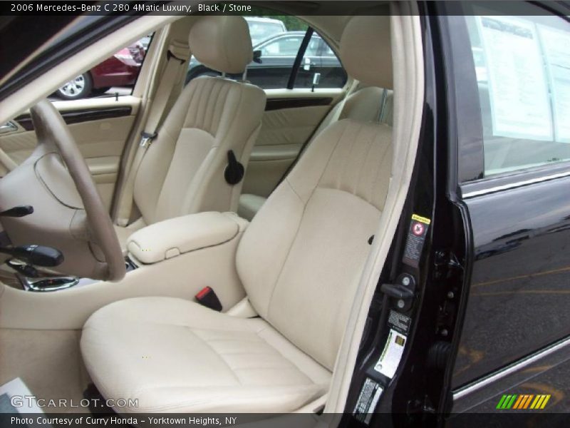 Black / Stone 2006 Mercedes-Benz C 280 4Matic Luxury