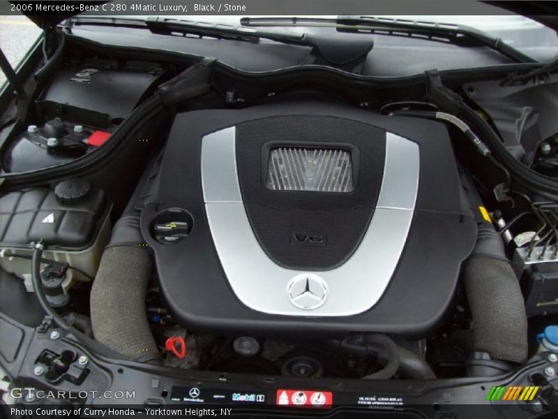 Black / Stone 2006 Mercedes-Benz C 280 4Matic Luxury