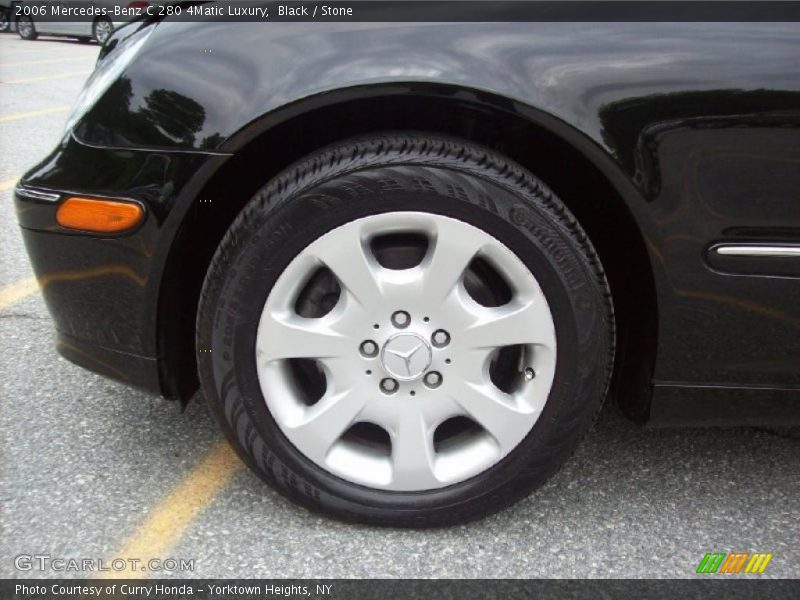 Black / Stone 2006 Mercedes-Benz C 280 4Matic Luxury