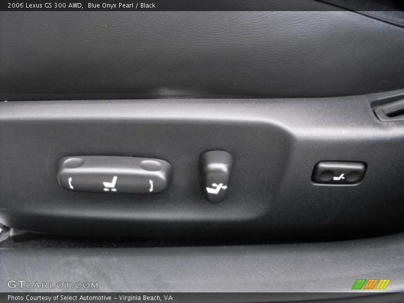 Blue Onyx Pearl / Black 2006 Lexus GS 300 AWD