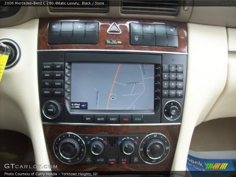 Black / Stone 2006 Mercedes-Benz C 280 4Matic Luxury