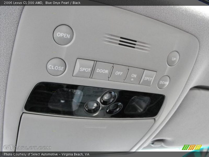 Blue Onyx Pearl / Black 2006 Lexus GS 300 AWD