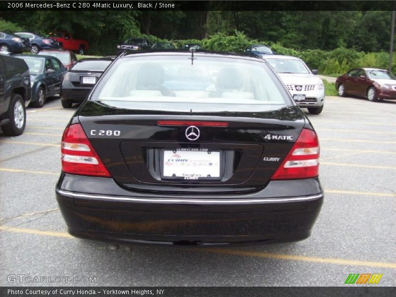 Black / Stone 2006 Mercedes-Benz C 280 4Matic Luxury