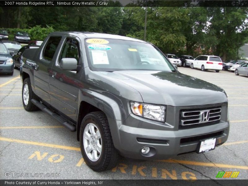 Nimbus Grey Metallic / Gray 2007 Honda Ridgeline RTL