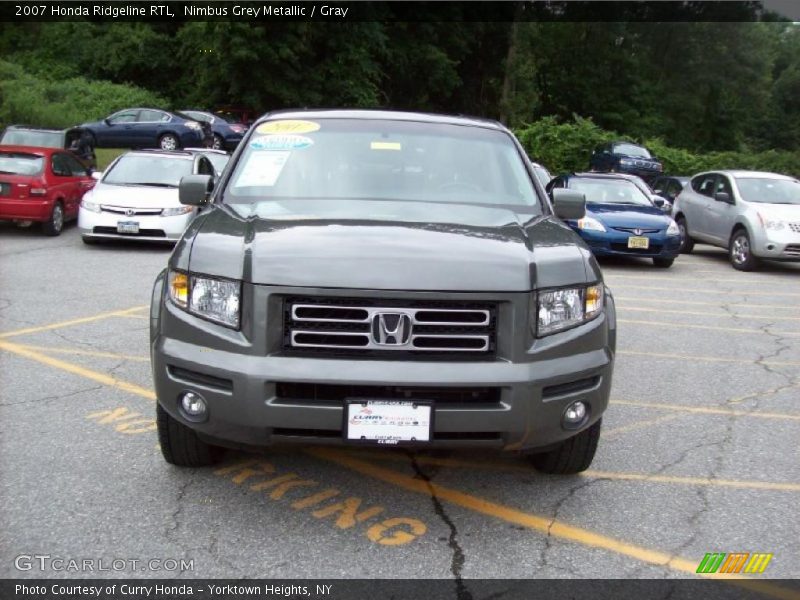 Nimbus Grey Metallic / Gray 2007 Honda Ridgeline RTL