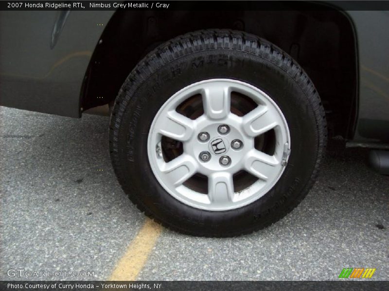 Nimbus Grey Metallic / Gray 2007 Honda Ridgeline RTL