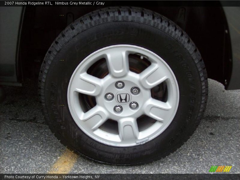 Nimbus Grey Metallic / Gray 2007 Honda Ridgeline RTL