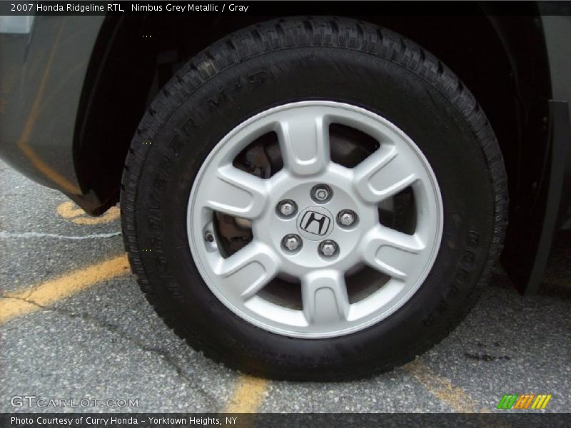 Nimbus Grey Metallic / Gray 2007 Honda Ridgeline RTL
