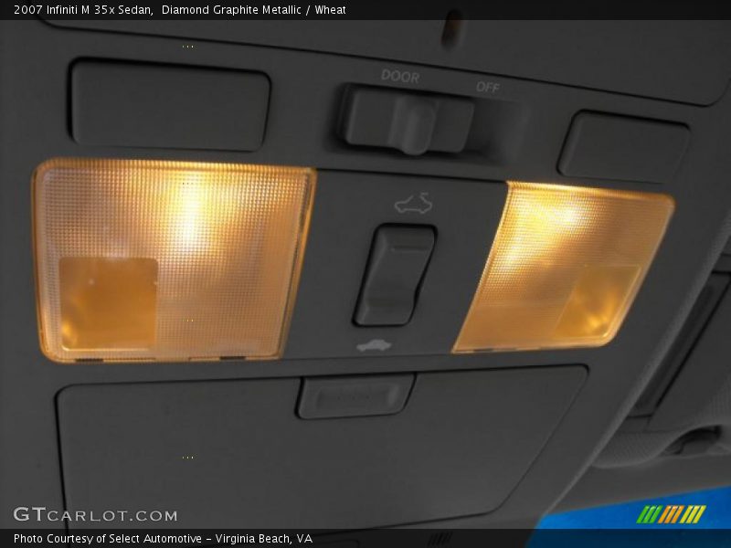 Diamond Graphite Metallic / Wheat 2007 Infiniti M 35x Sedan