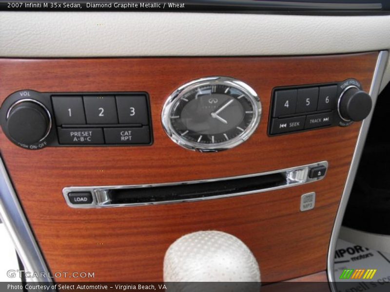 Diamond Graphite Metallic / Wheat 2007 Infiniti M 35x Sedan