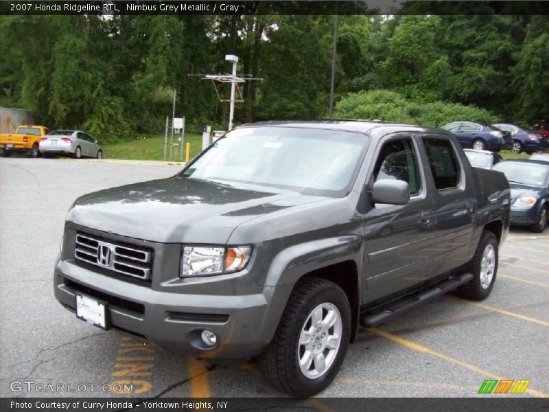 Nimbus Grey Metallic / Gray 2007 Honda Ridgeline RTL