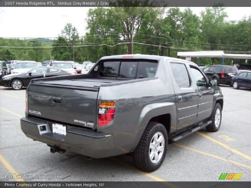 Nimbus Grey Metallic / Gray 2007 Honda Ridgeline RTL