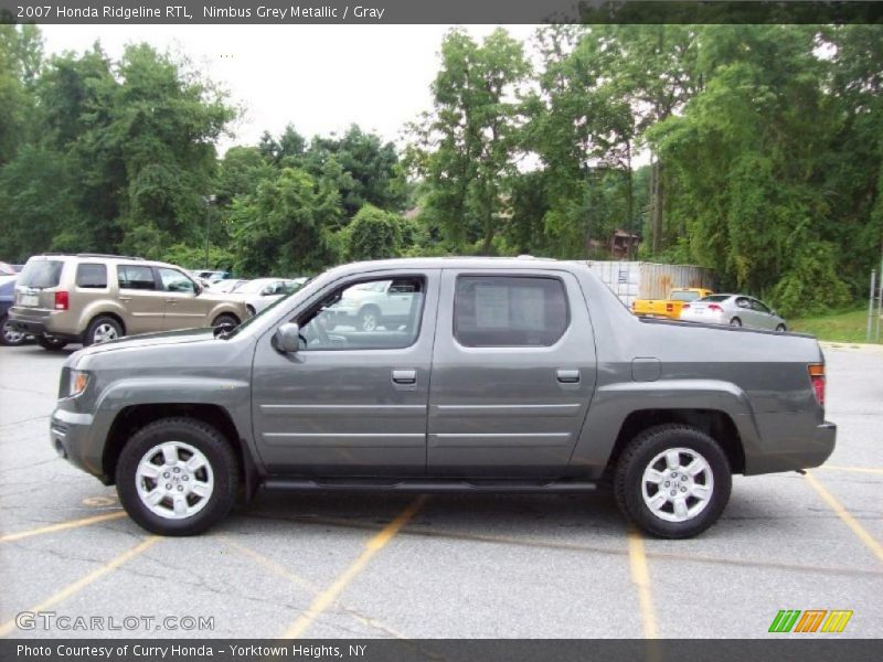 Nimbus Grey Metallic / Gray 2007 Honda Ridgeline RTL