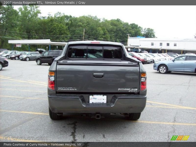 Nimbus Grey Metallic / Gray 2007 Honda Ridgeline RTL