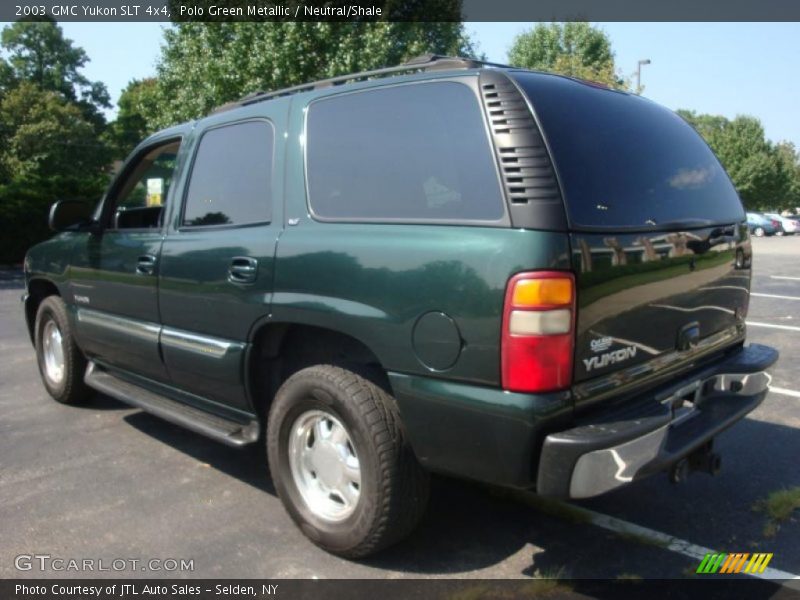 Polo Green Metallic / Neutral/Shale 2003 GMC Yukon SLT 4x4