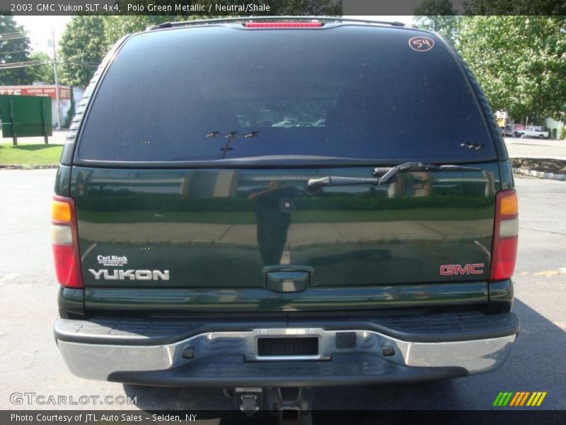 Polo Green Metallic / Neutral/Shale 2003 GMC Yukon SLT 4x4