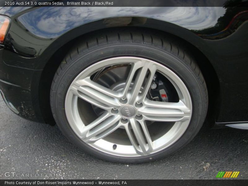 Brilliant Black / Black/Red 2010 Audi S4 3.0 quattro Sedan
