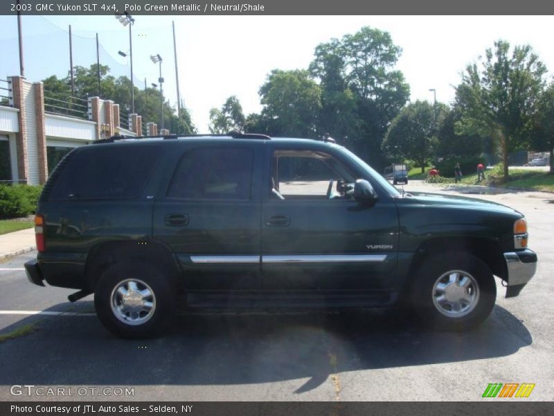 Polo Green Metallic / Neutral/Shale 2003 GMC Yukon SLT 4x4