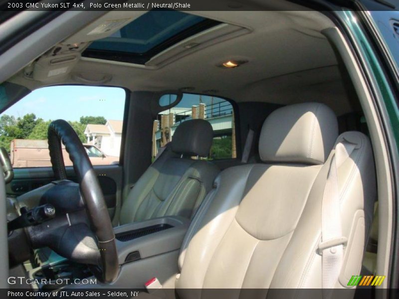 Polo Green Metallic / Neutral/Shale 2003 GMC Yukon SLT 4x4
