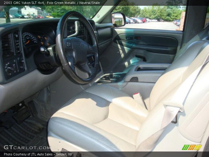 Polo Green Metallic / Neutral/Shale 2003 GMC Yukon SLT 4x4