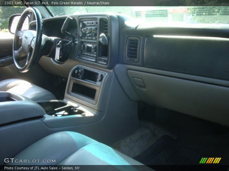 Polo Green Metallic / Neutral/Shale 2003 GMC Yukon SLT 4x4