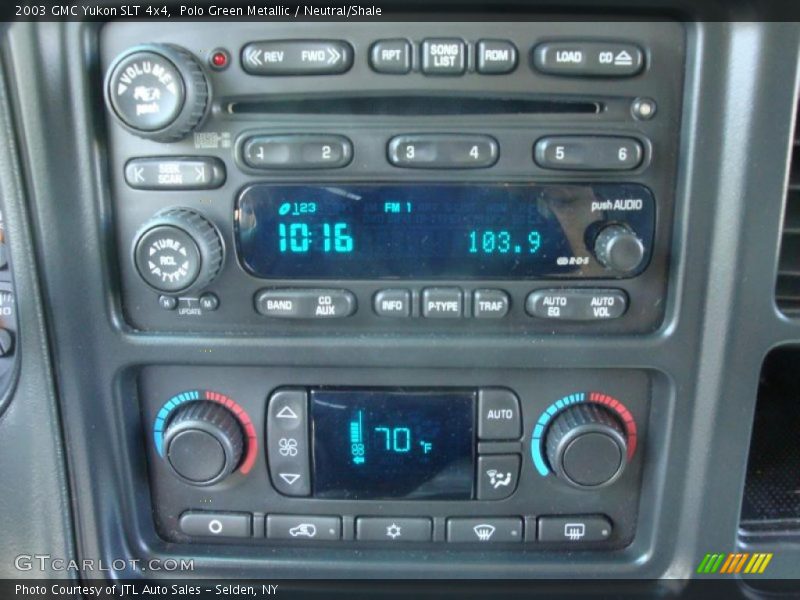 Polo Green Metallic / Neutral/Shale 2003 GMC Yukon SLT 4x4