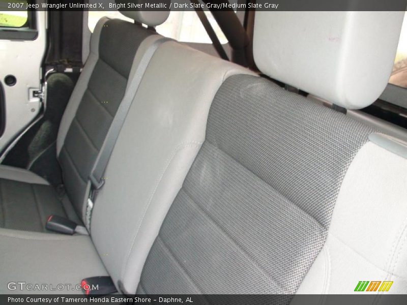 Bright Silver Metallic / Dark Slate Gray/Medium Slate Gray 2007 Jeep Wrangler Unlimited X